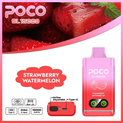 POCO 15000 Puffs ühekordselt kasutatav vape